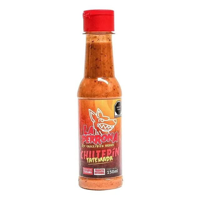 Salsa La Perrona Chiltepín Tatemada 150ml
