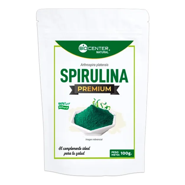 Spirulina Biocenter Natural Fuente De Minerales 100gr