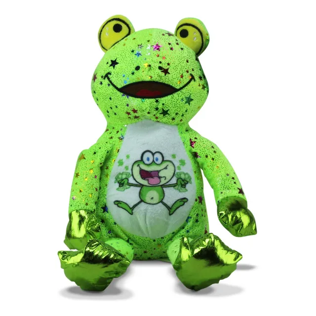 Sapo De Pelúcia Grande 40cm Estampa Sorte 1un