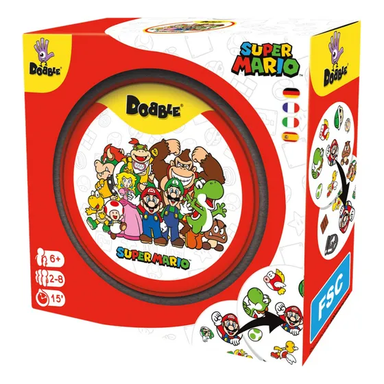 Dobble Super Mario Juego De Mesa Español