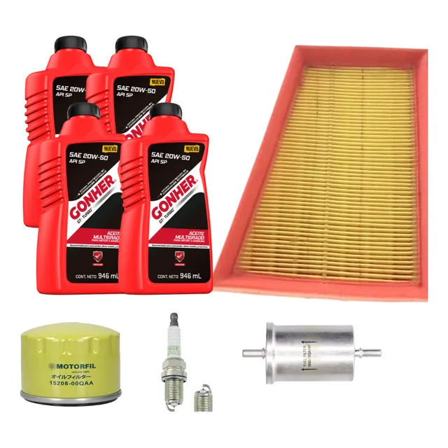 Kit De Afinacion Platina 2002 Al 2010 1.6 L Gonher