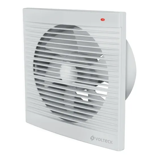 Extractor De Aire, 8', Color Blanco Para Baño O Cuarto
