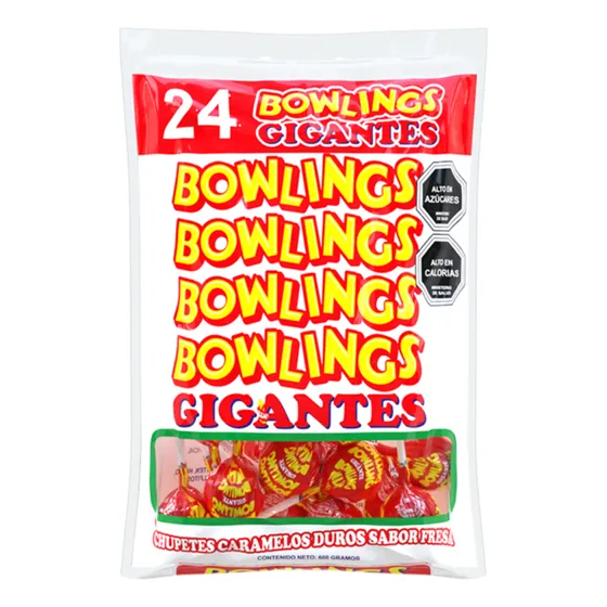 Coyacs Bowling Rojo (bolsa Con 24 Coyacs)