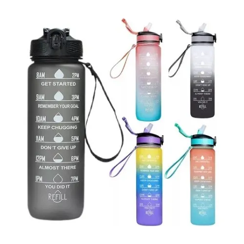 Termo Para Agua Motivacionales 1 Litro