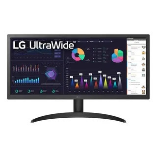 Monitor Gamer LG Ultrawide 25,7'' Ips Full Hd 26wq500-b Preto, 127/220v Monitor Gamer LG Ultrawide 25,7'' Ips Full Hd 26wq500-b Preto, 127/220v