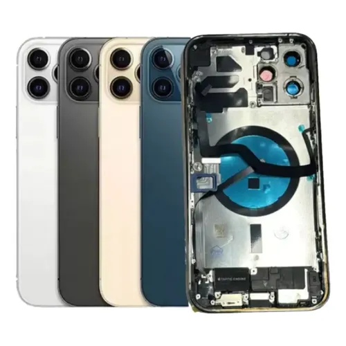 Carcaça Chassi Completa Compatível Iphone 12 Pro Flex Botoes