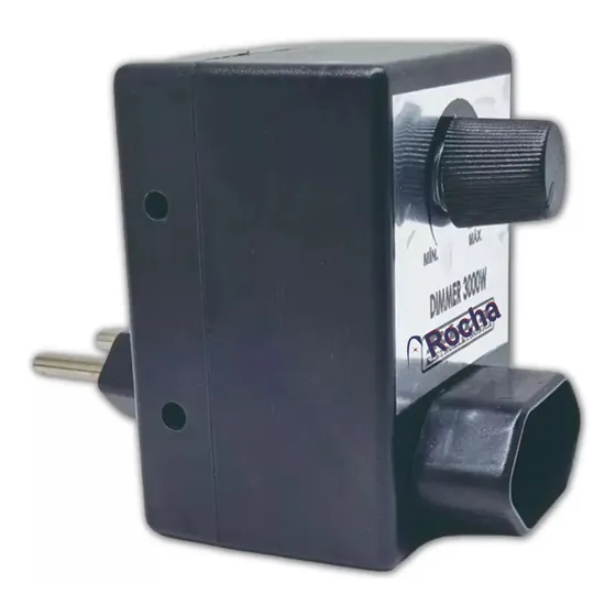 Controlador Eletrônico Bivolt Dimmer 3000w Com Dissipador
