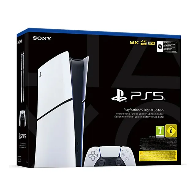 Consola Sony Playstation 5 Slim Digital + 2 Joystick