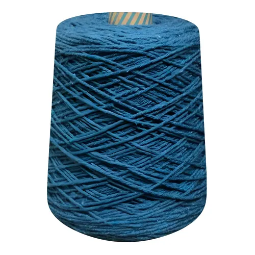 Barbante Colorido Número 4 Fios Para Crochê 1 Kg Prial Cor Azul