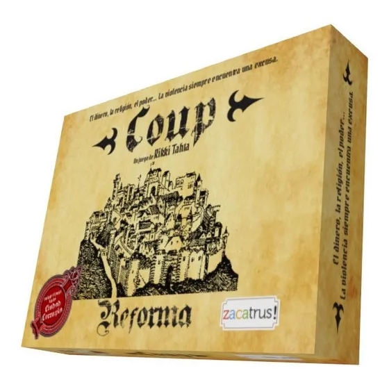 Juego De Mesa Coup + Coup Reforma Versión Artesanal 