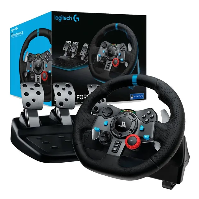 Volante Logitech Gamer G29 Ps3/ps4/pc Pedales Dimm