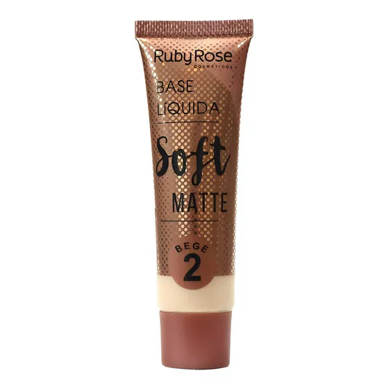 Base de maquillaje en loción Ruby Rose Soft Matte Soft - 29mL 29g