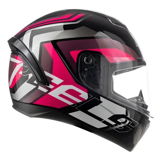 Capacete Integral Peels Spike 2 GTX 58 Preto com Pink — foto 2