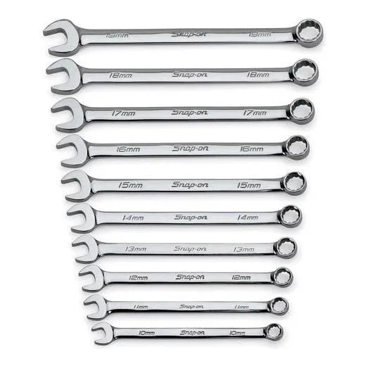 Juego De Llaves Combinadadas Snap On Oexm710b