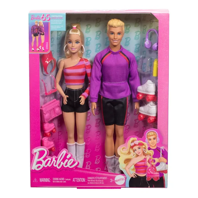 Barbie Mattel Barbie Y Ken Fashionista Patines.