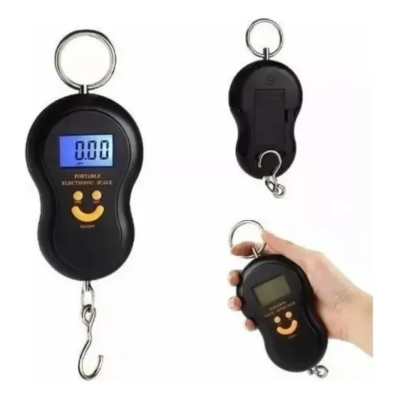 Balanza Digital De Colores Portatil Pesa Bascula 50kg Lcd | Cuotas sin interés