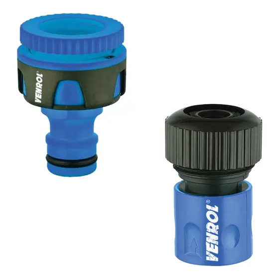 Kit Acople Rapido 3/4  + Adaptador Hembra Canillas 3/4  A 1 