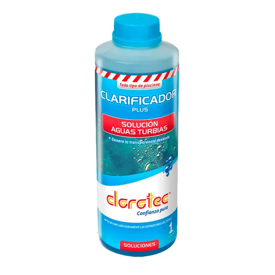 Clarificador Plus X 1 Lt Clorotec-decantador Limpieza Pileta