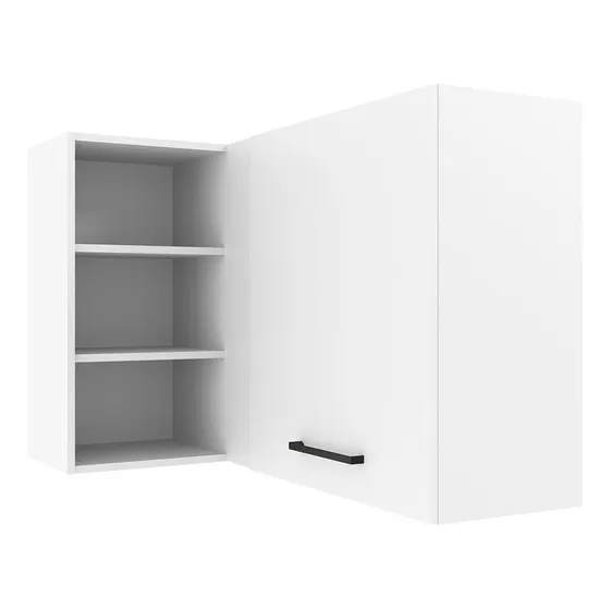 Alacena Gabinete Superior De Esquina Cocina Madesa Agata Bb Color Blanco