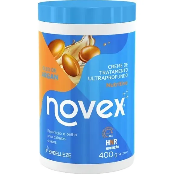 Creme De Tratamento Nutritivo Novex Óleo De Argan 400g