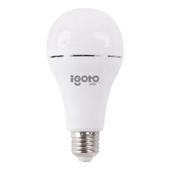 Bombillo Led Emergencia Recargable 9w 6500k Luz Fria