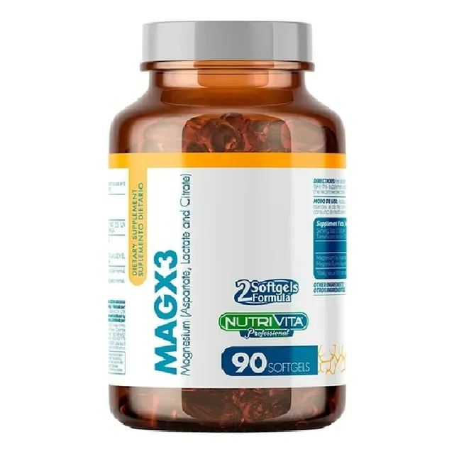 Mag X3 X 90 Capsulas Nutrivita