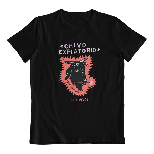 Camiseta Cuarteto De Nos Rock Chivo Expiatorio