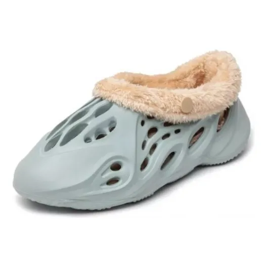 Sandalia Tipo Yeezy Corderito Desmontable Para Niños/as