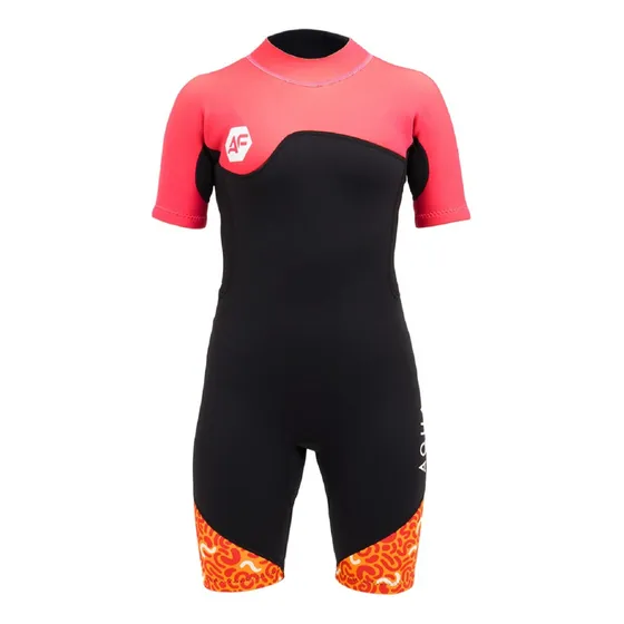 Traje De Agua 2 Mm Niña Corto - Aqua Force