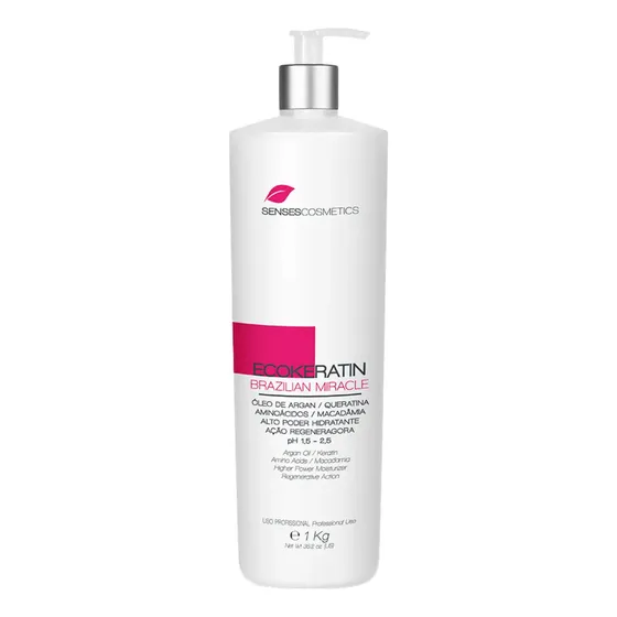 Ecokeratin Brazilian Realinhamento Dos Fios Senses - 1l