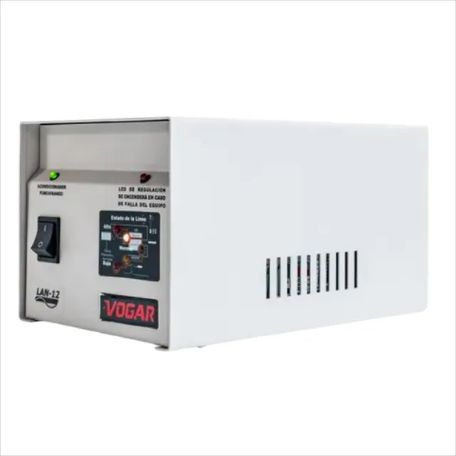 Regulador Electrónico De Voltaje Vogar Monofásico 2 Kva