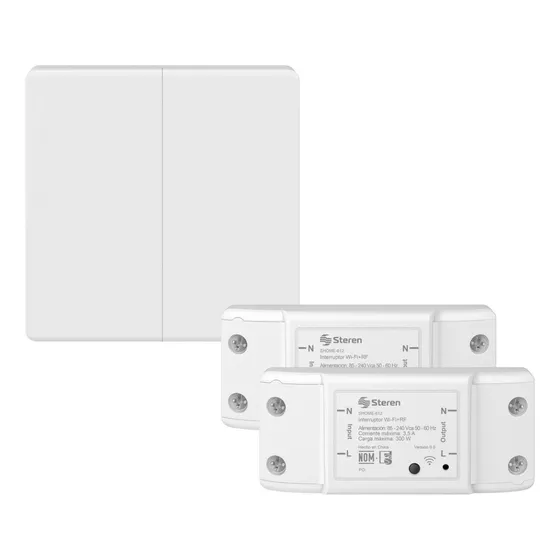 Apagador Inalámbrico Rf Cinético Doble