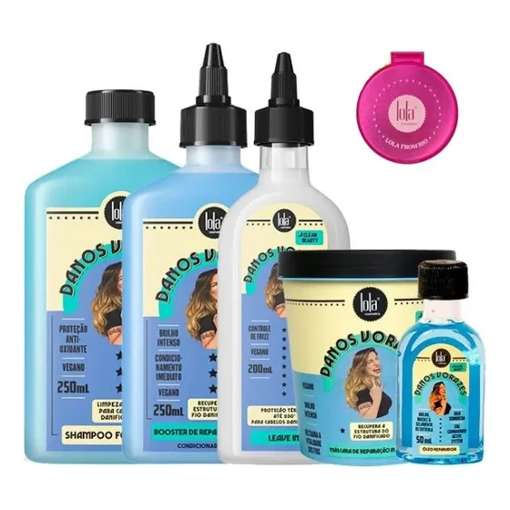 Lola Cosmetics Kit Danos Vorazes 5 Produtos