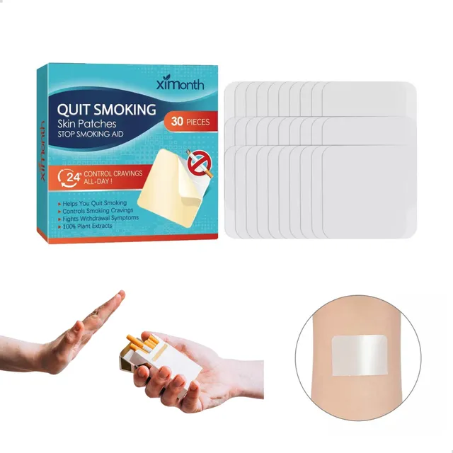 30 Peças Cessação De Fumar 100% Natural Env Imediato
