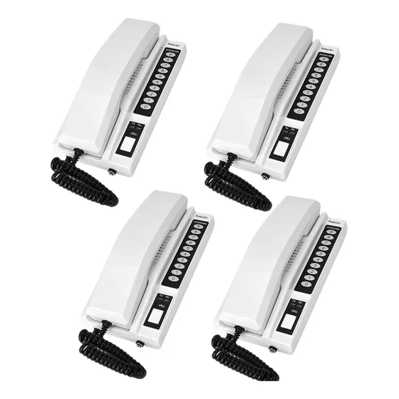 Sistema De Intercomunicación Inalámbrico 433mhz Walkie Talki