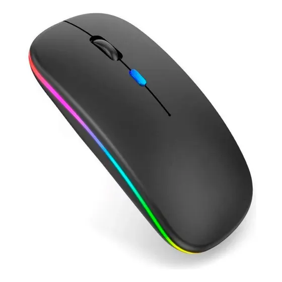 Mouse Bluetooth Recarregavel Sem Fio 2.4ghz Gamer Silencioso