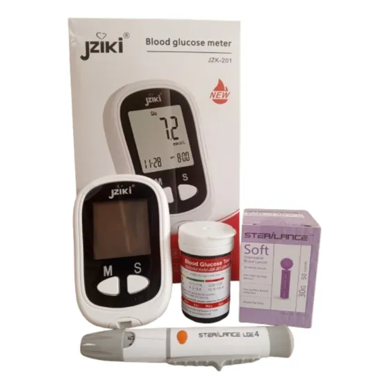Glucometro Digital Medidor De Glucosa Tiras Reactivas Lance