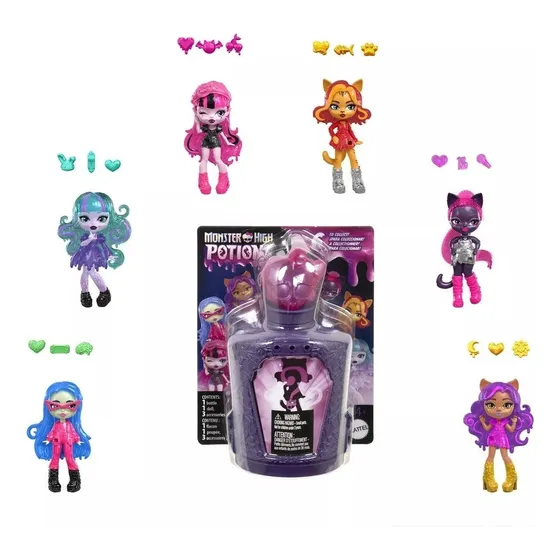 Monster High Boneca Poções Monstro - Mattel