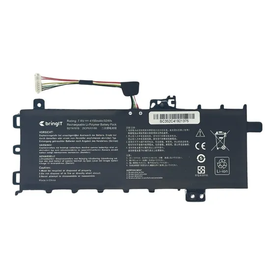 Bateria Para Notebook Asus Part Number B21n1818 + Nf