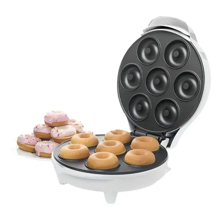 Máquina Mini Donas Antiadherente 7 Rosquillas