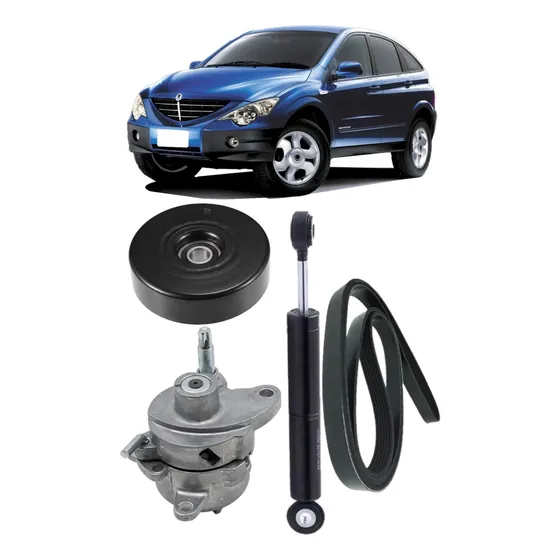 Correa Y Tensor Accesorios Ssangyong Actyon Gasolina - Repuesto para SsangYong