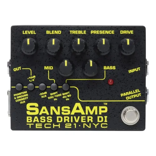 Pedal Sansamp Exclusivo Tech 21 Yyz Geddy Lee Shift-shifter Verde