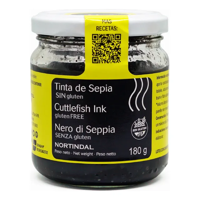 Tinta De Calamar 180g Nortindal Importado España