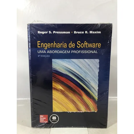 Livro Engenharia De Software: Uma Abordagem Profissional - Roger S. Pressman E Bruce R. Maxim - Editora Bookman - 8a Edição - Lacrado S079