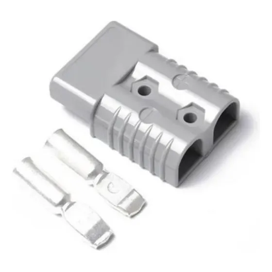 Conector Para Montacargas Gris 350a Una Pieza Smh