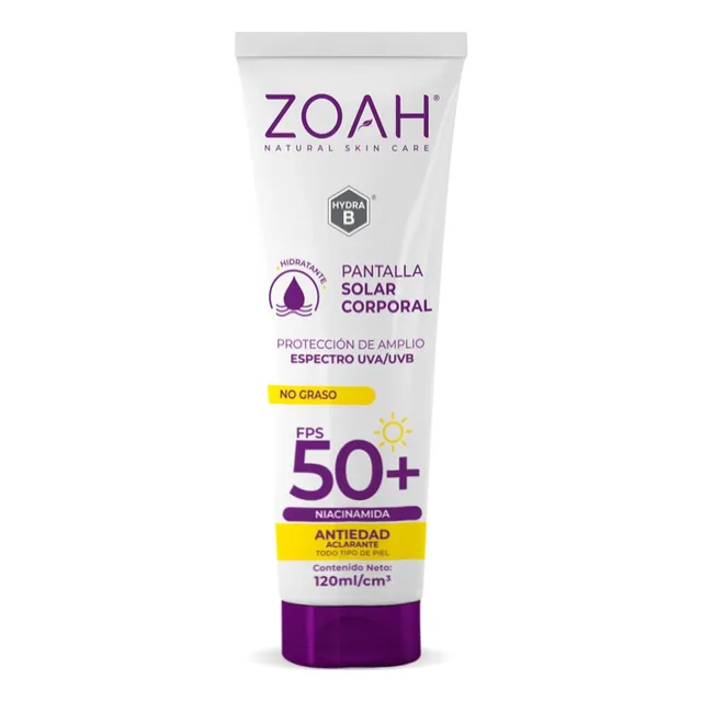 Pantalla Solar Corporal 50+fps Zoah