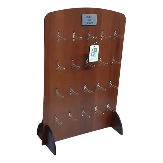 Exhibidor Para 20 Llaveros Personalizado
