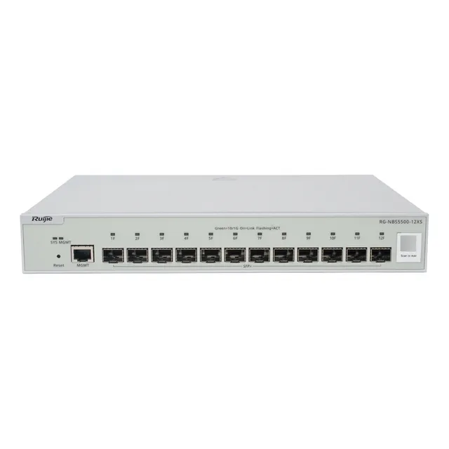 Switch Administrable Full Aggregation Capa 3, 12 Puertos Sfp