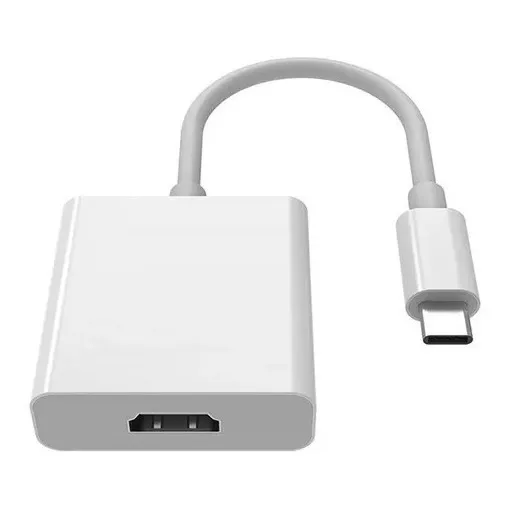 Cabo Adaptador Usb-c Para Hdmi Prata 15cm 1080p