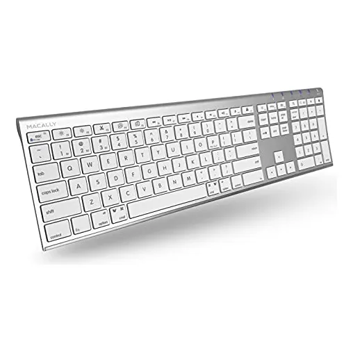 Teclado Bluetooth Inalámbrico Macally Con Teclado Numérico